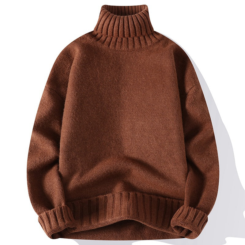 sueter masculino de gola alta high street