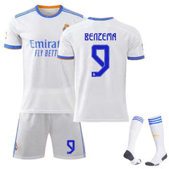 uniforme de time de futebol do clube Real Madrid FC modelo tailandes