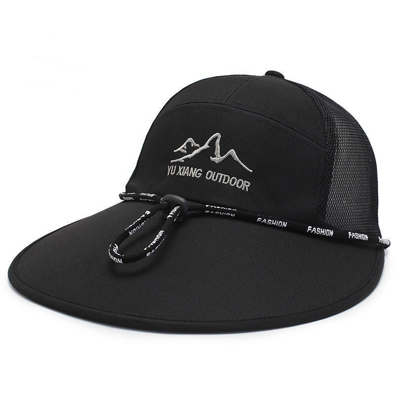 boné de aba longa masculino