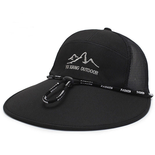 boné de aba longa masculino