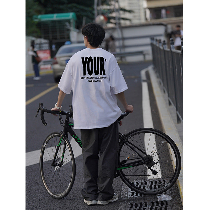 camisa larga masculina com braço largo e estampa