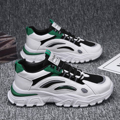 tênis esportivo estilo high street de sola grossa