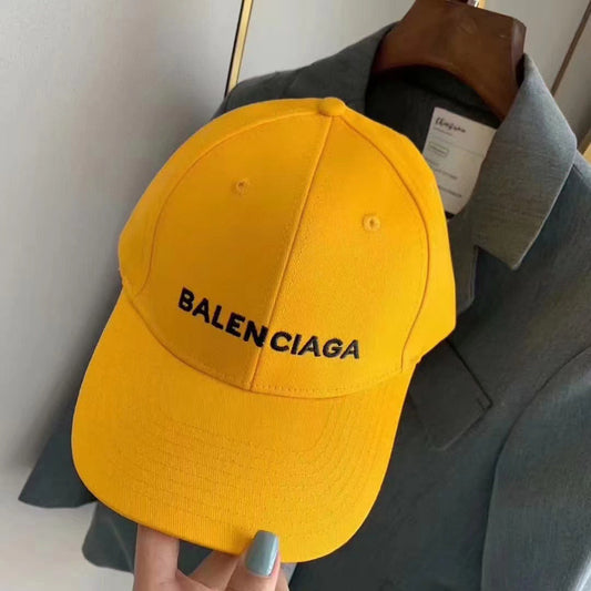 boné esportivo bordado com ''balaenciaga'' unissex