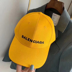 boné esportivo bordado com ''balaenciaga'' unissex