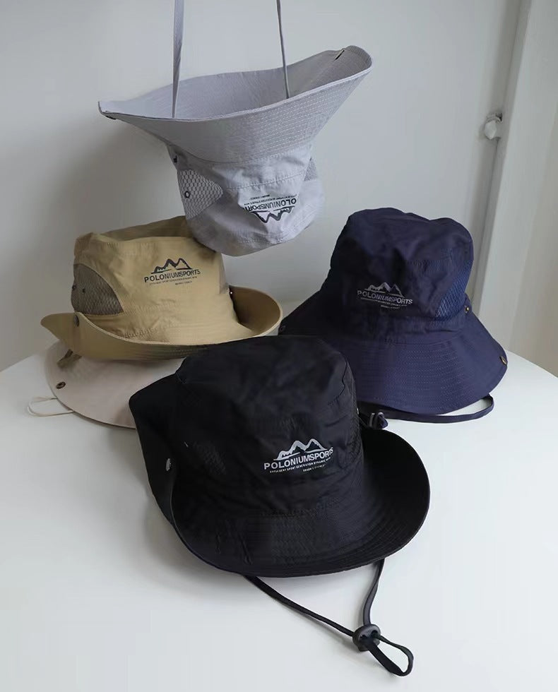 chapeu esportivo de malha de secagem rapida