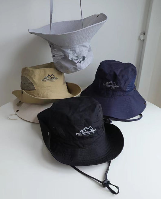 chapeu esportivo de malha de secagem rapida