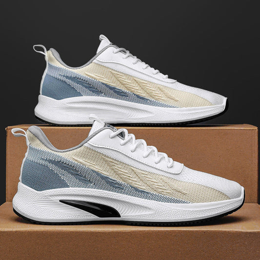 tênis de corrida de sola grossa estilo high street