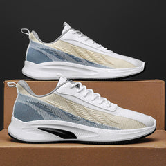 tênis de corrida de sola grossa estilo high street