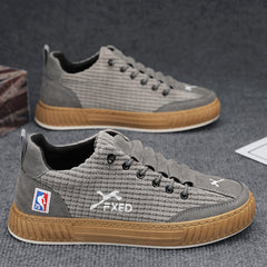 sapatos de pano esportivo masculino estilo high street