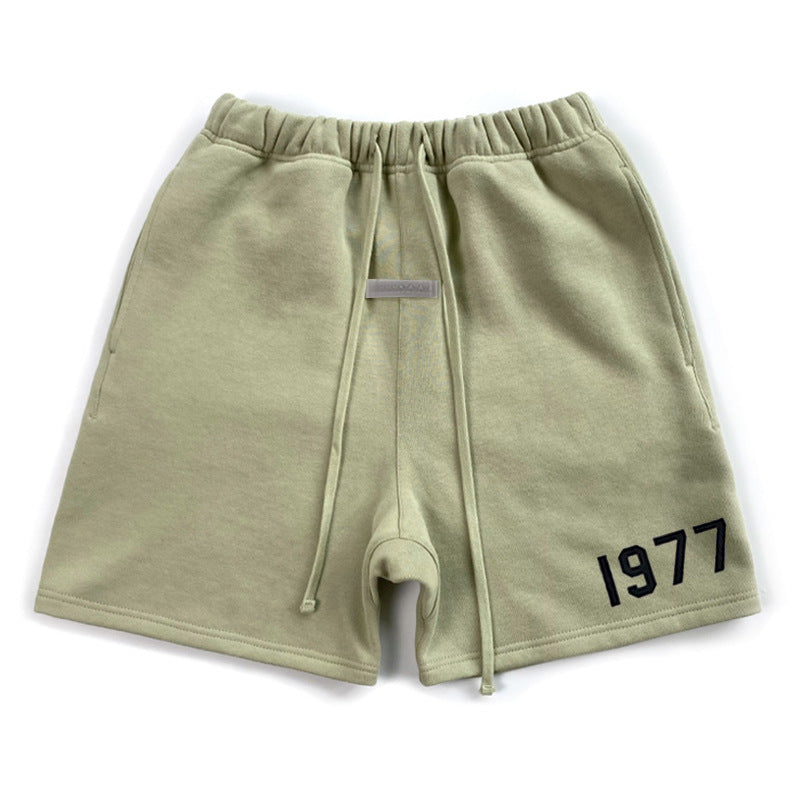 shorts 1977 largo com cadarço pra amarrar