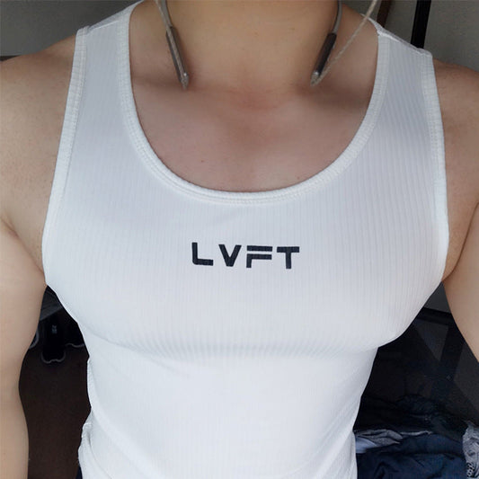 regata fitness masculina estiramento muscular