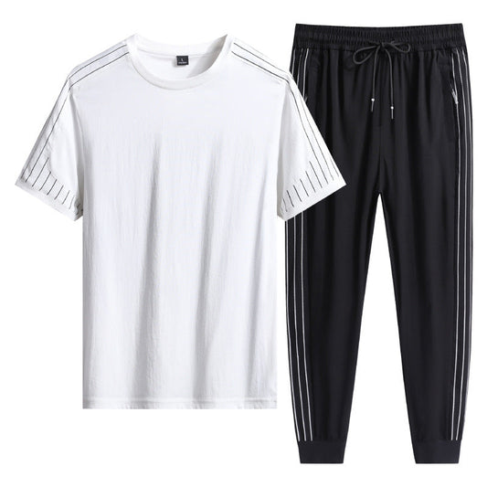 conjunto masculino de blusa e calça esportiva