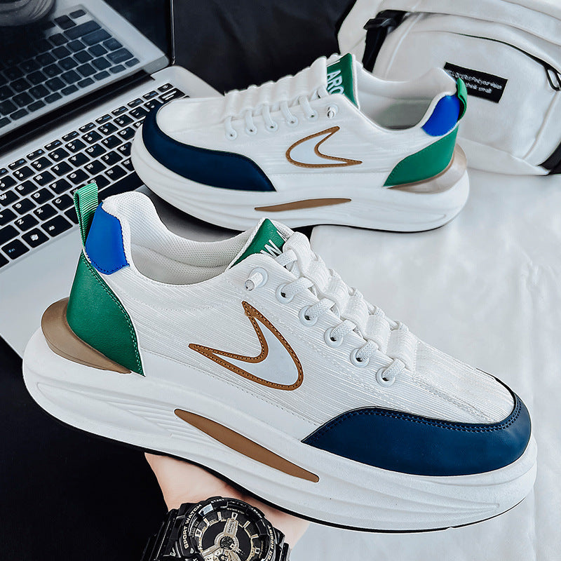 tenis esportivo estilo high street respirável