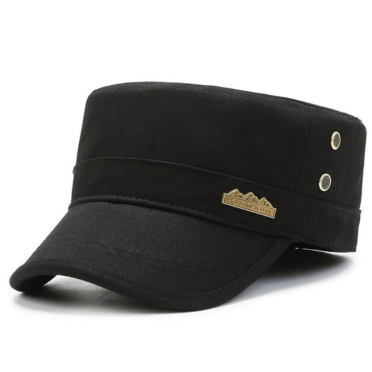 boné estilo militar masculino casual com detalhes