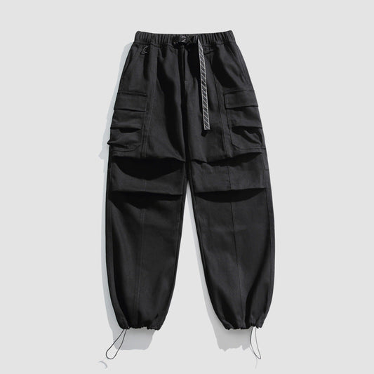 calça cargo masculina com bolsos streetwear