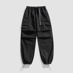 calça cargo masculina com bolsos streetwear