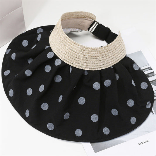 Chapéu de sol de verão feminino anti-ultravioleta