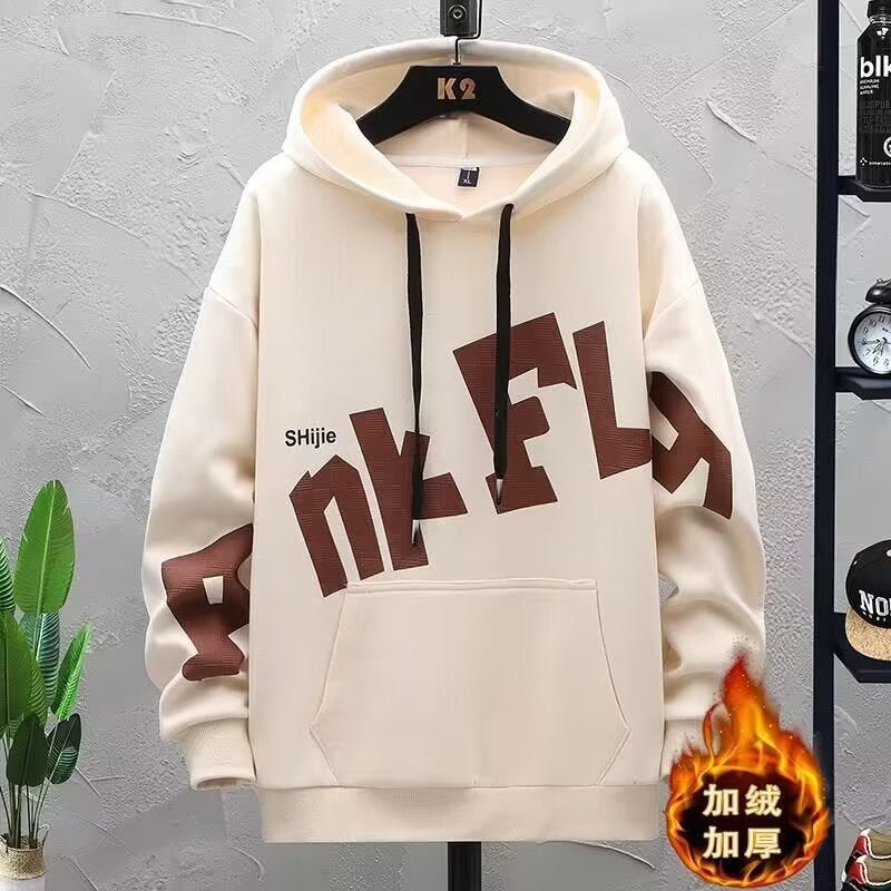 moletom largo masculino com estampa high street