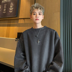 moletom estilo sueter com estrela estampada high street