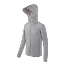 blusa de manga comprida corta vento com boné