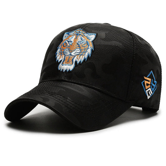 boné masculino com tigre bordado