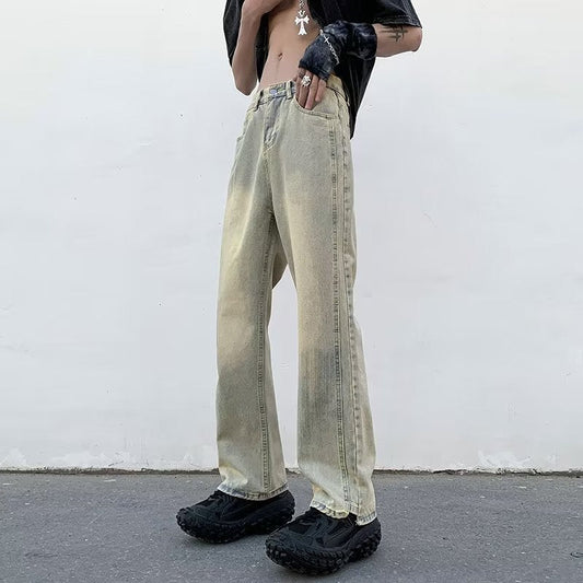 calça jeans masculina estilo streetwear