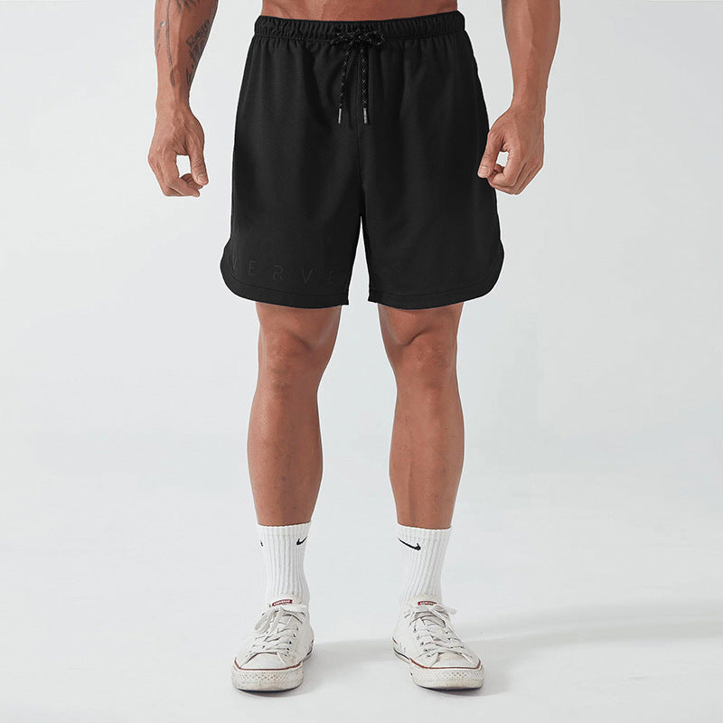 shorts esportivos de verão elásticos high street