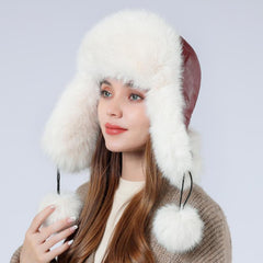 touca fofa e forrada para frio extremo