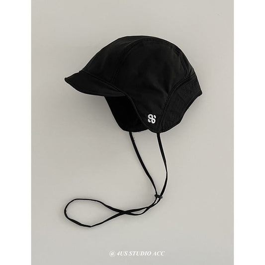 touca unissex com aba e tampa orelha