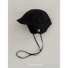 touca unissex com aba e tampa orelha