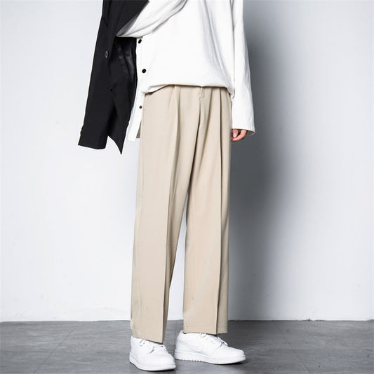 calça de terno masculina estilo casual