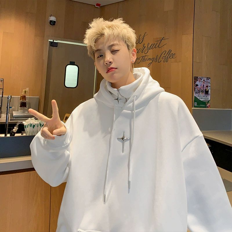 moletom largo masculino high street