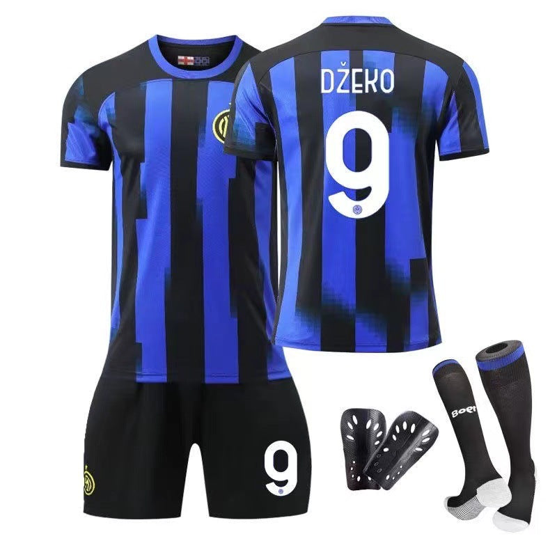 uniforme de time de futebol do clube Inter de Milão modelo tailandes