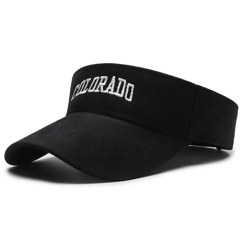 boné de aba bordado com ''COLORADO''