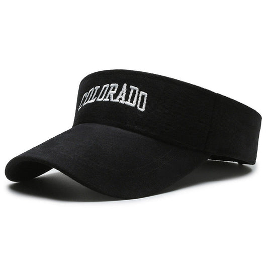 boné de aba bordado com ''COLORADO''