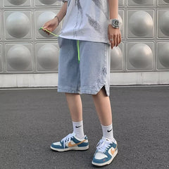 shorts jeans masculino para o verão