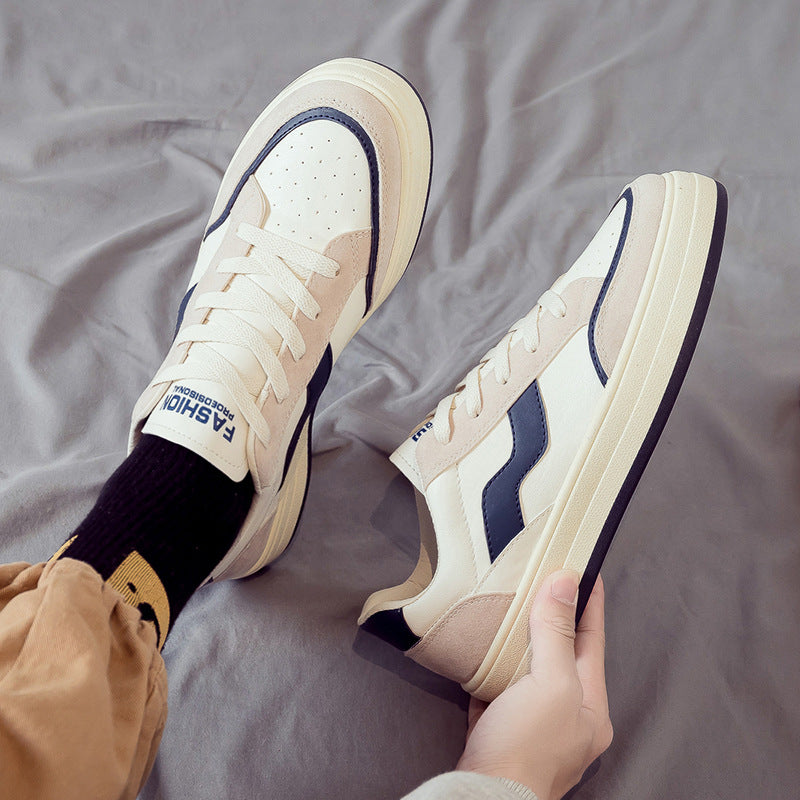 sapatos esportivos na moda de sola reta estilo high street