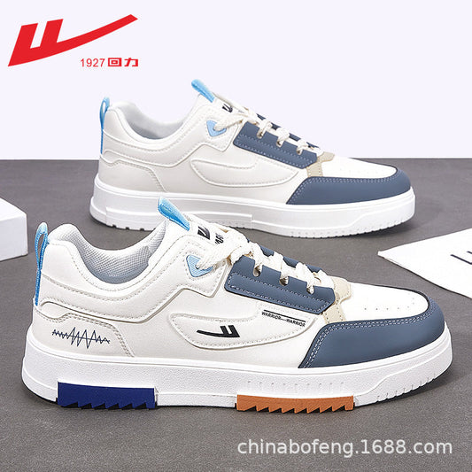 tenis de esporte com sola reta e resistente estilo streetwear