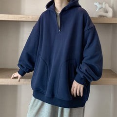 jaqueta masculina estilo americano retro com touca