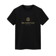 camisa larga masculina com estampa na frente high street