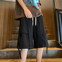 shorts largo masculino estilo streetwear