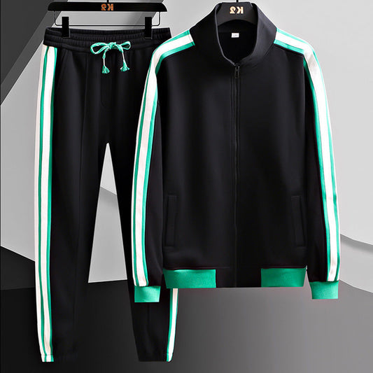 blusa e calça de esportes listrada