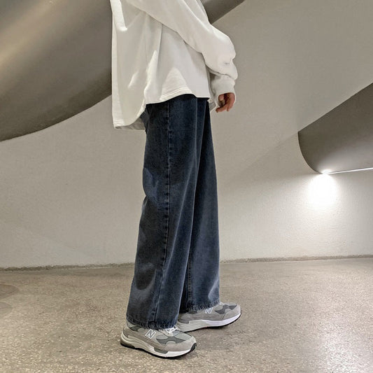 Calça jeans retrô masculina