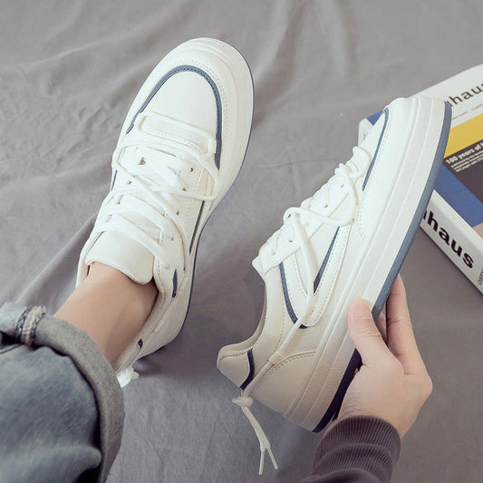 tênis esportivos casuais respiráveis e versáteis de cano baixo estilo high street