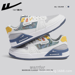 sapato de skatista estilo streetwear com desenhos