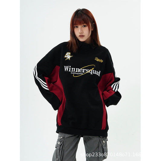 jaqueta esportiva masculina com letras high streett