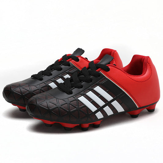 chuteira de futebol cores listradas masculina com cravos