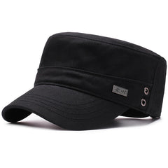 boné estilo militar masculino