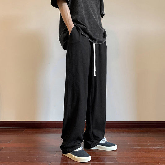 calça jeans larga