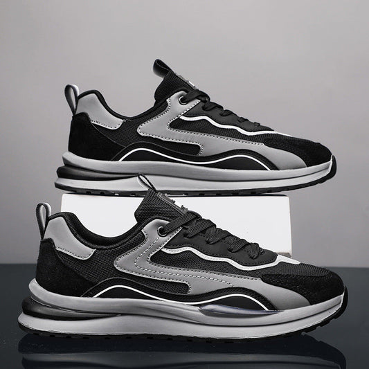 tenis esportivo estilo high street de sola grossa forrest